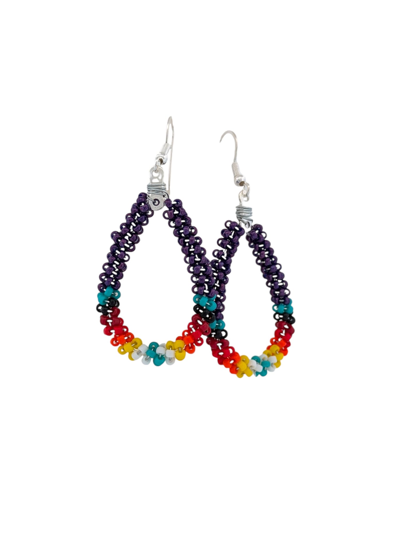 Guerra Way | New Beaded Earrings by Native American Navajo Artist Shania Daline