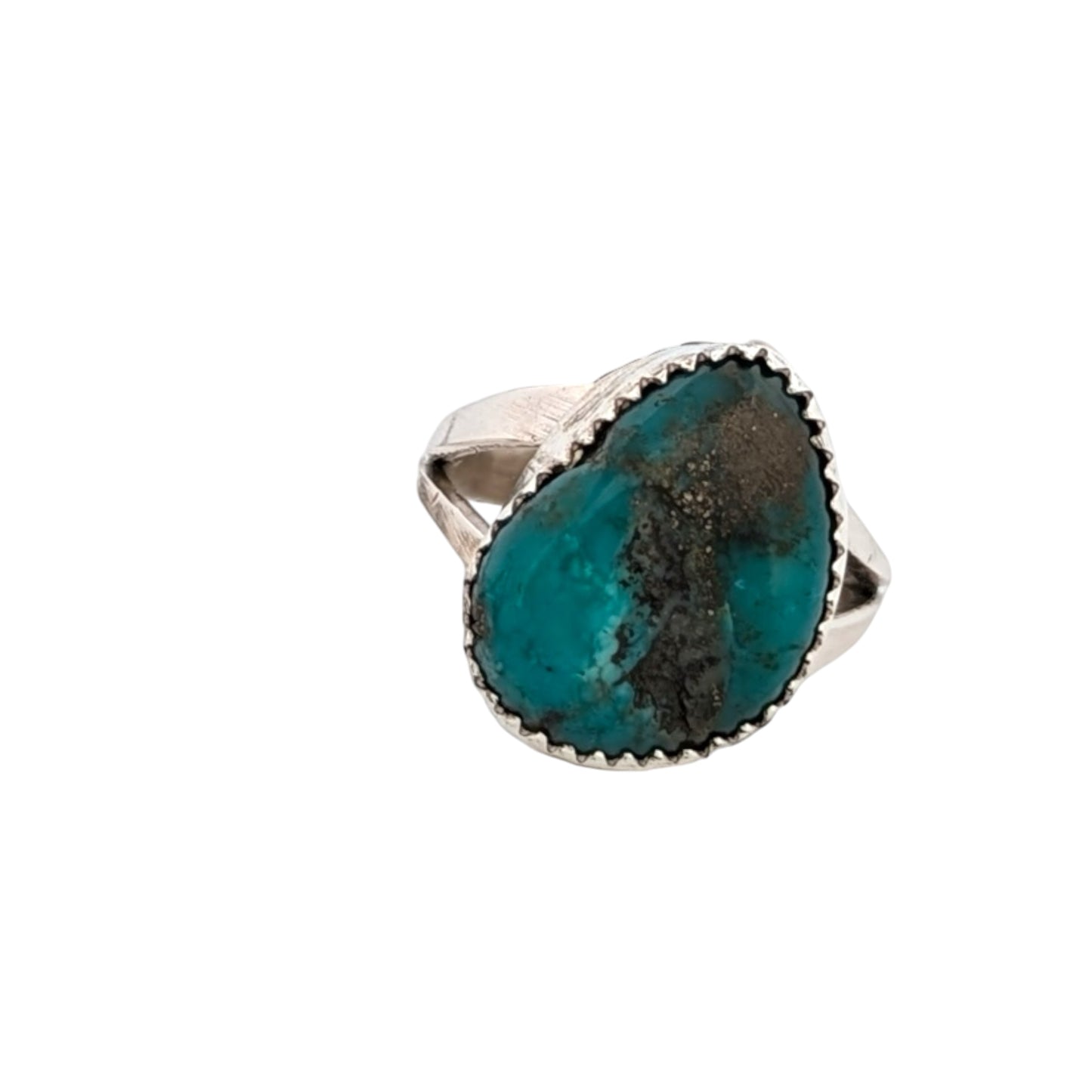 Desert Fire | Handmade Navajo Sterling Silver and Turquoise Ring