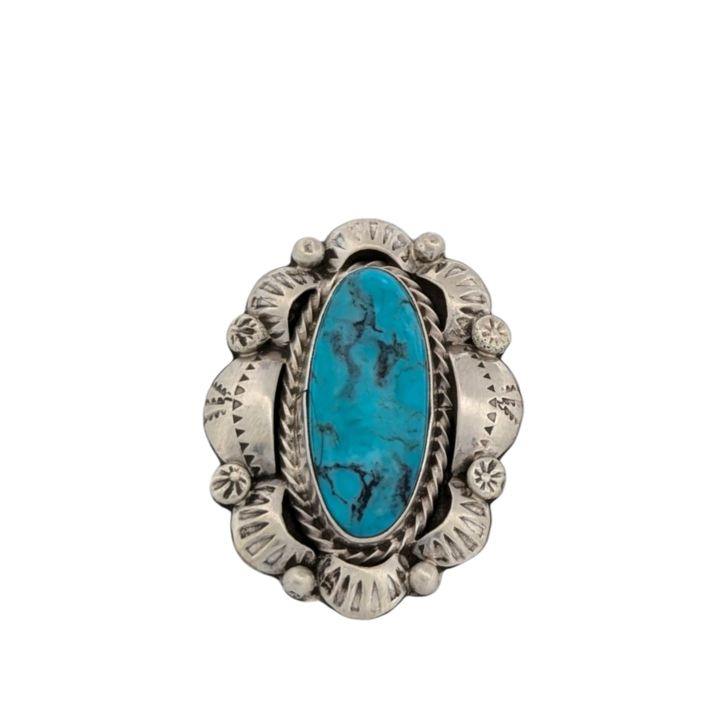 Butch Ridge | Sterling Silver & Turquoise Cabochon Ring