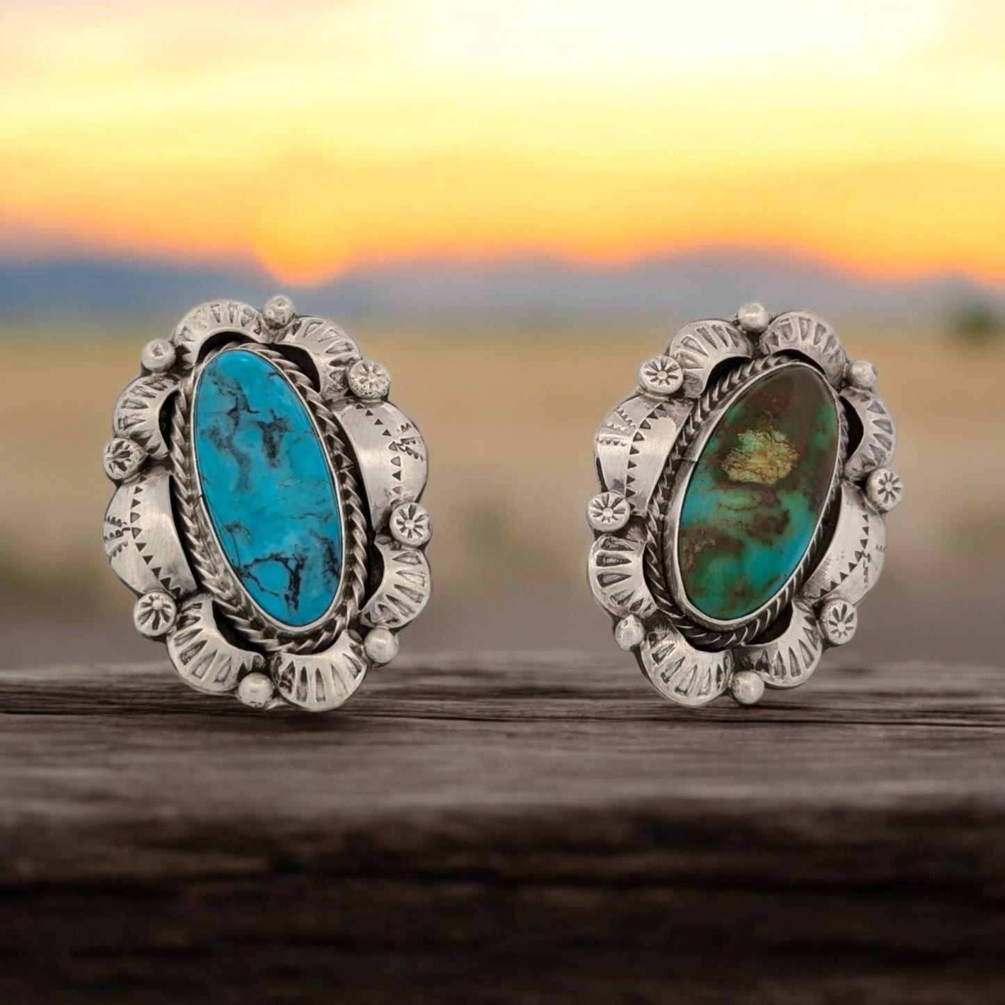 Butch Ridge | Sterling Silver & Turquoise Cabochon Ring