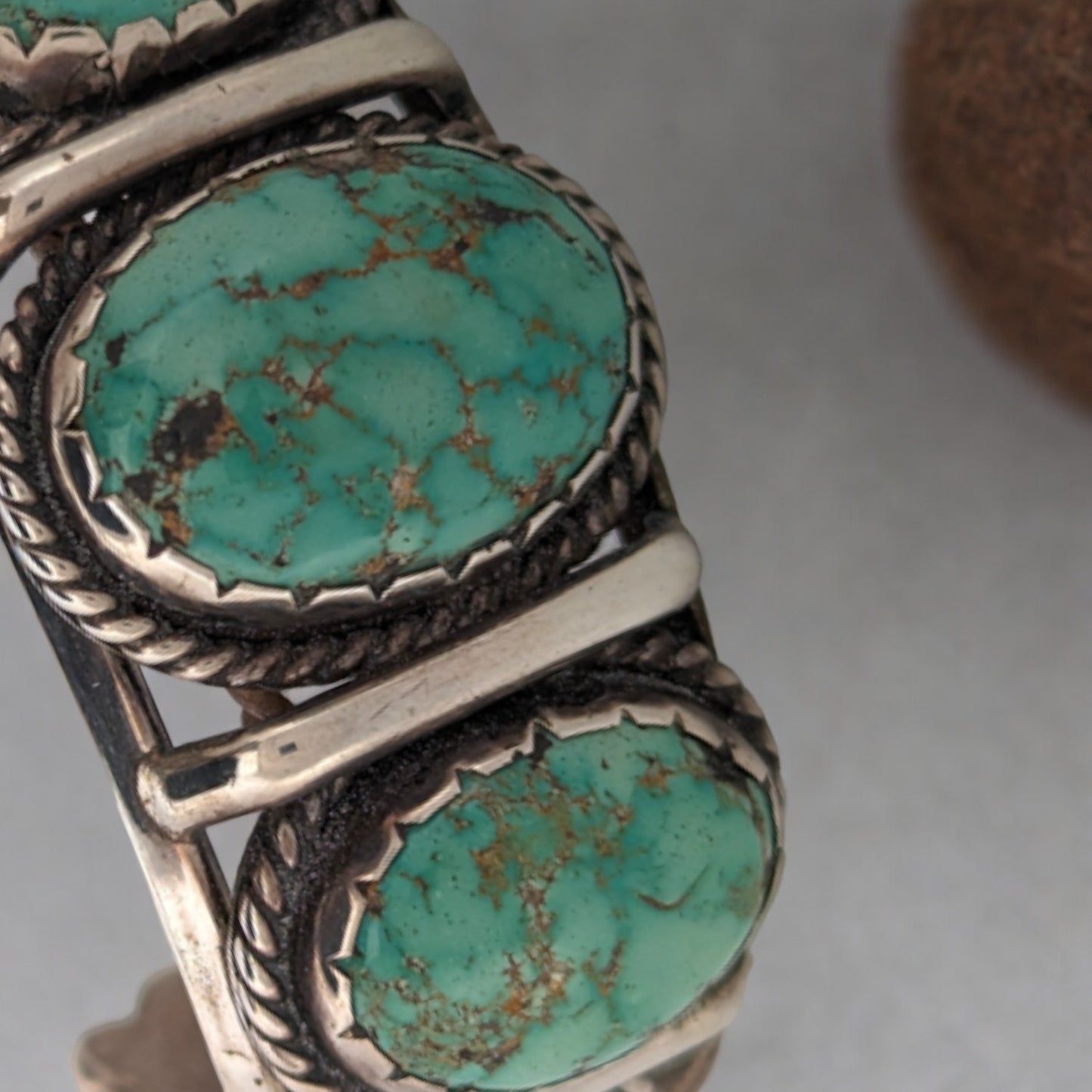 Longhorn Valley Treasure | Vintage Turquoise Cuff Bracelet