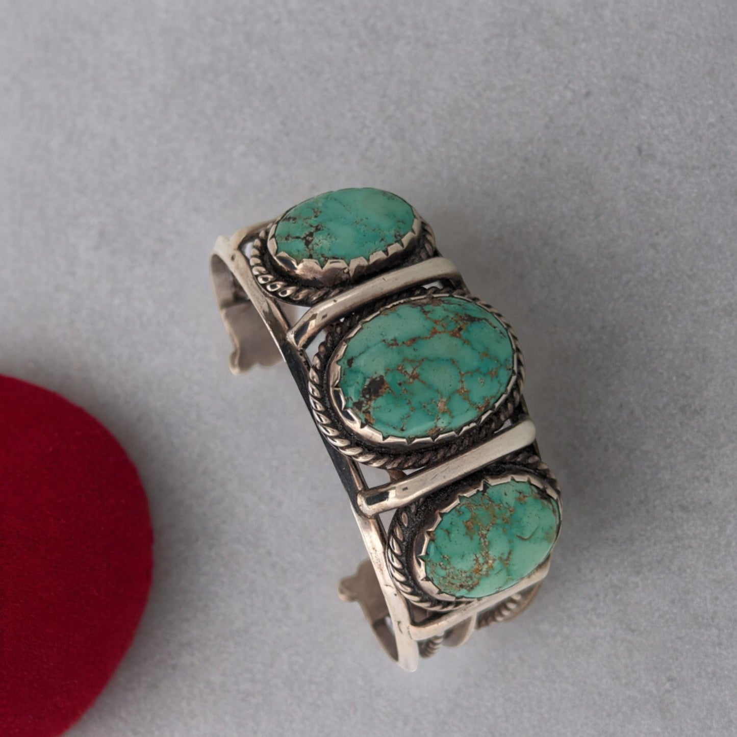 Longhorn Valley Treasure | Vintage Turquoise Cuff Bracelet